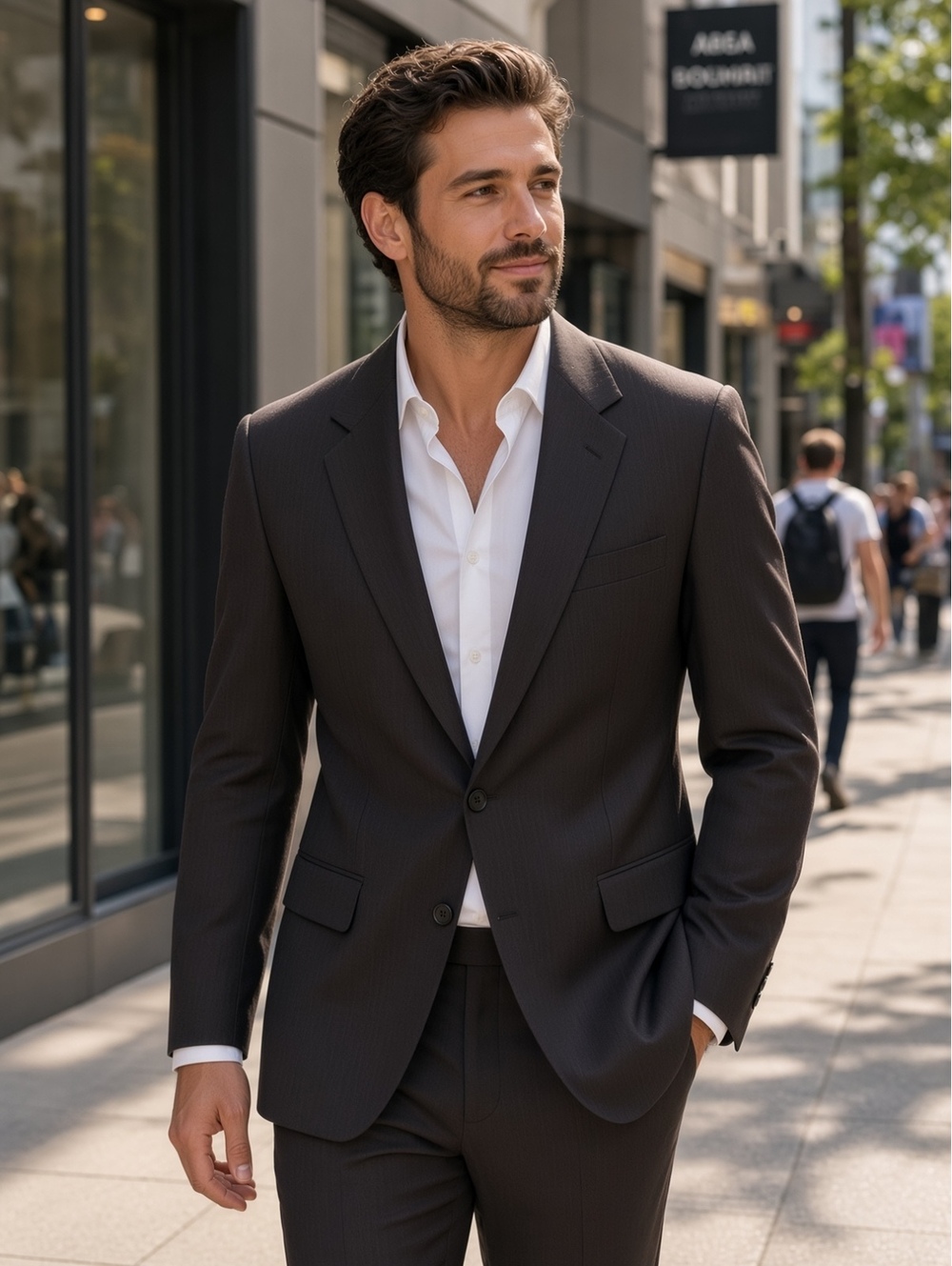 Corneliani brown jacket made in Italy size 42